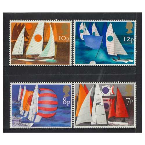 Great Britain 1975 Sailing Set of 4 Stamps SG980/83 MUH