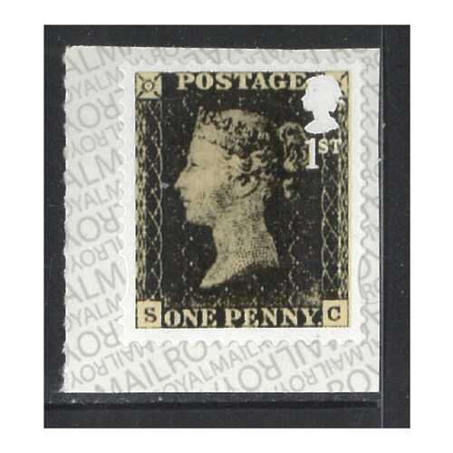 Great Britain 2015 175th Anniversary of the Penny Black Stamp Self-adhesive SG3709 MUH 