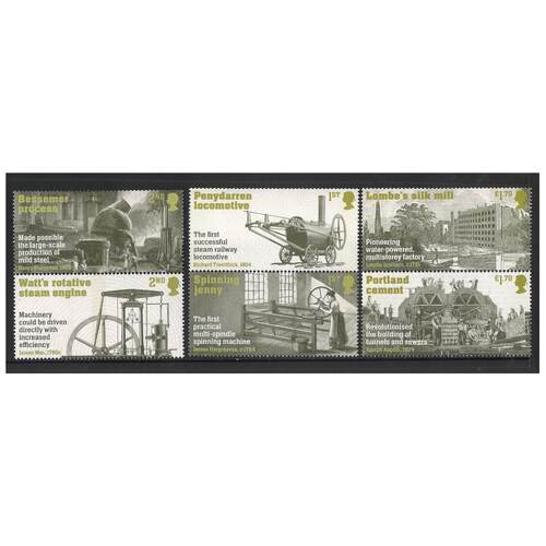 Great Britain 2021 Industrial Revolutions Set of 6 Stamps SG4555/60 MUH 