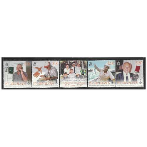 Pitcairn Islands 2015 Prominent Pitcairners 4th Series Set of 4 Stamps SG929/32 MUH