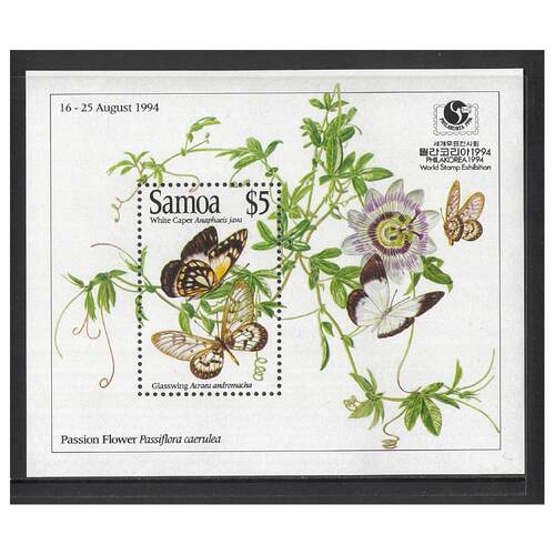 Samoa 1994 Philakorea International Stamp Expo Seoul Mini Sheet SG MS924 MUH