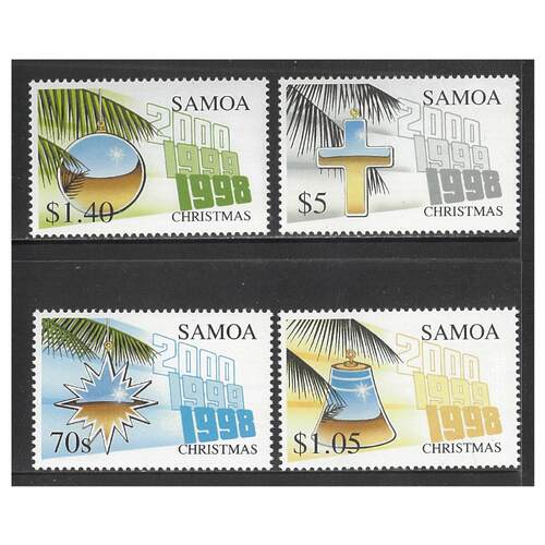 Samoa 1998 Christmas Set of 4 Stamps SG1034/37 MUH 
