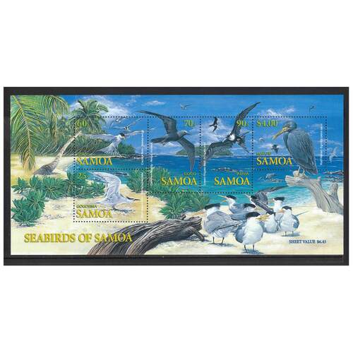 Samoa 2004 Sea Birds Mini Sheet of 5 Stamps SG MS1144 MUH 