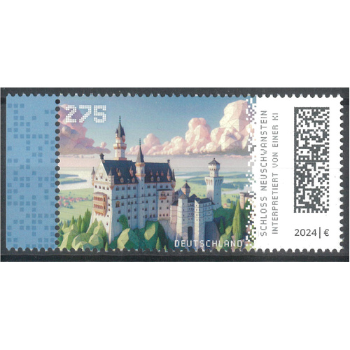 GERMANY - NEUSCHWANSTEIN CASTLE / TOURISM 2024, 1V
