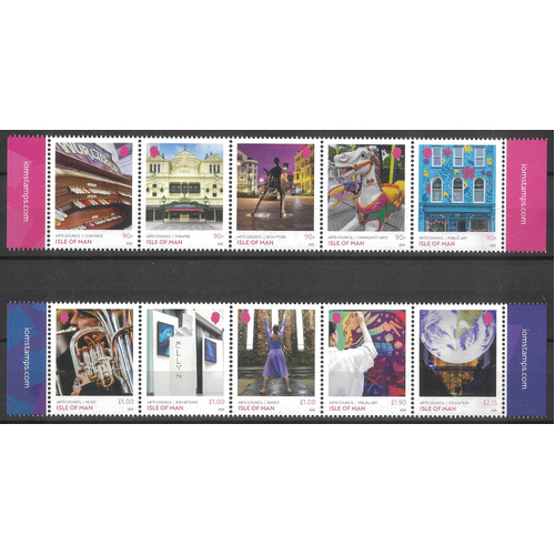 Back Order - ISLE OF MAN - ARTS COUNCIL 60 YEARS, 10V
