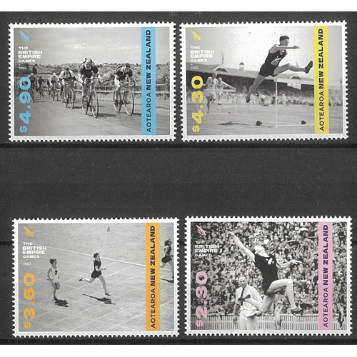 NEW ZEALAND - 1950 BRITISH EMPIRE GAMES, 4V