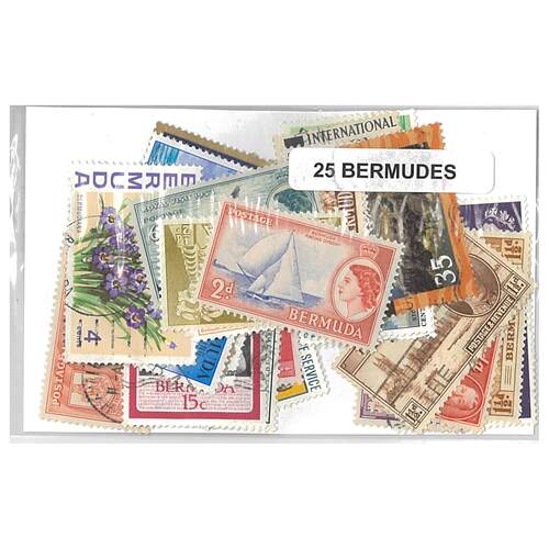 Bermuda - 25 Different Stamps