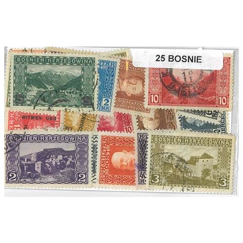 Bosnia Herzegovina - 25 Different Stamps