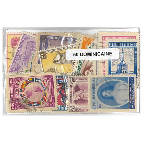 Dominica (Republic) - 50 Different Stamps
