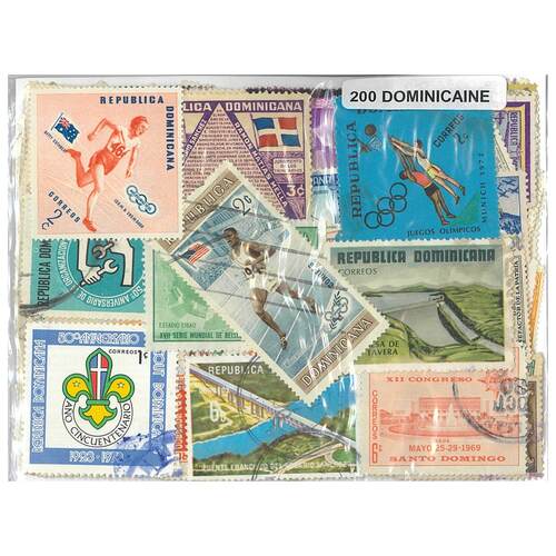 Dominica (Republic) - 200 Different Stamps