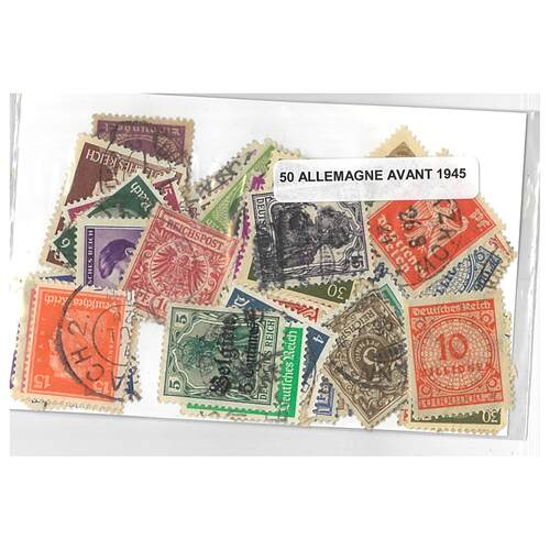 Germany (Pre War) - 50 Different Stamps