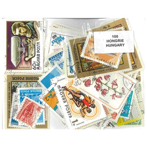 Hungary - 100 Different Stamps