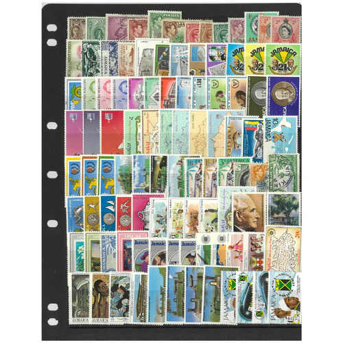Jamaica - 100 Different Stamps (mint & used)