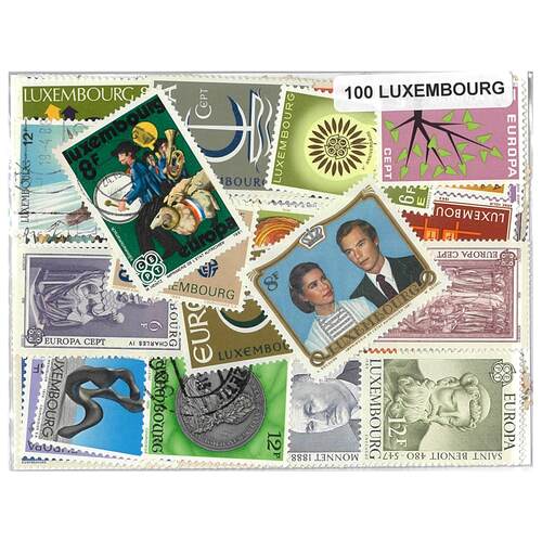 Luxembourg - 100 Different Stamps