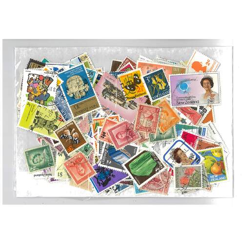New Zealand - 200 Different Stamps All Used 