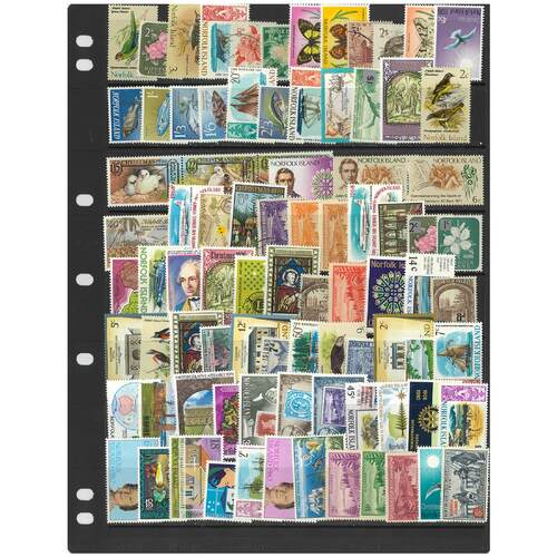 Norfolk Isl. - 200 Different Stamps Mixed in Bag Mint & Used