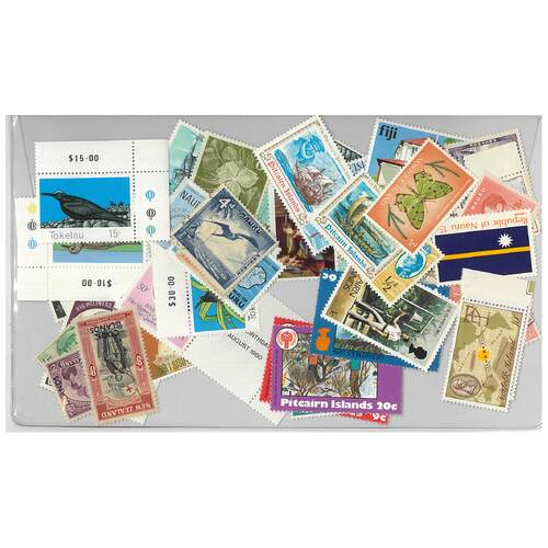 Pacific Islands - 50 Different Stamps 