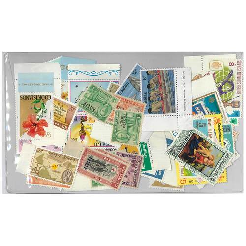 Pacific Islands  - 100 Different Stamps