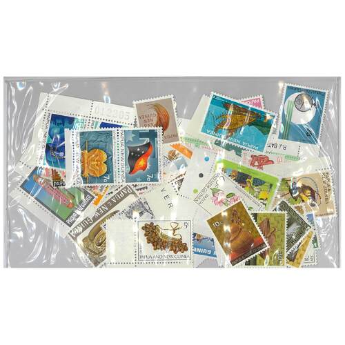 Papua New Guinea - 50 Different Stamps Mint & Used