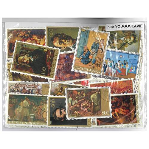 Yugoslavia - 500 Different Stamps