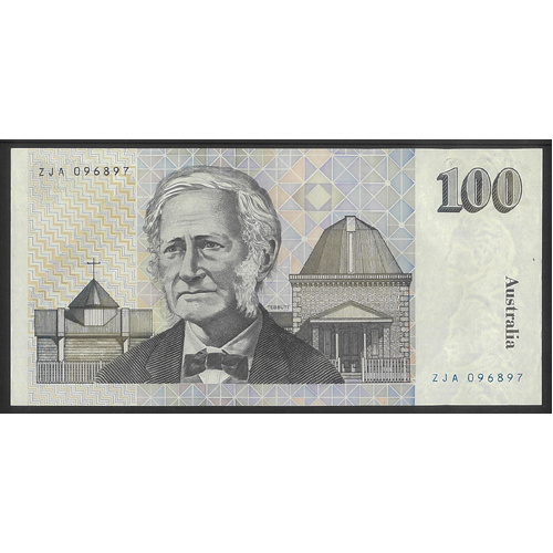 Australia 1991 $100 Paper Banknote Cole/Fraser R613 EF 100-21
