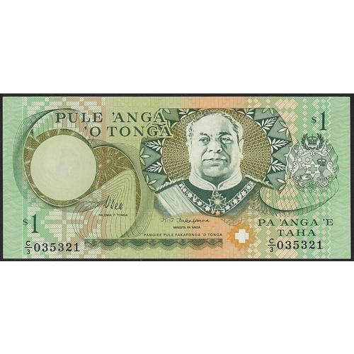 Tonga, Single banknote in Unc grade (1995)