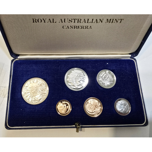 Australia 1966 6-Coin Proof Year Set RAM