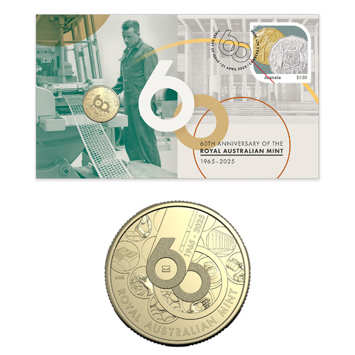 Australia 2025 Royal Australian Mint 60th Anniversary PNC