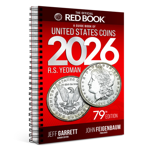 The 2026 Official Red Book A Guide of US Coins Catalogue 79th Edition Spiralbound
