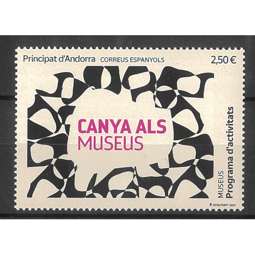 Spanish Andorra 2023 Canya Als Museum Single Stamp MUH