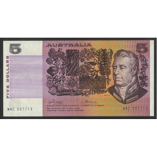 Australia 1974 $5 Banknote Phillips/Wheeler R205 VF #3-67