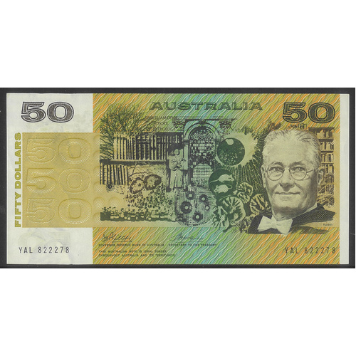 Australia 1973 $50 Banknote Phillips/Wheeler R505 VF #50-4
