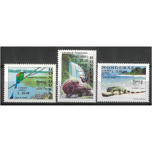 Honduras 2002 Wildlife Set of 3 Stamps Scott C1113/15 MUH 35-6