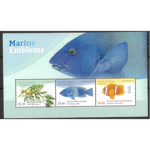 Australia 2024 Marine Emblems Mini Sheet MUH