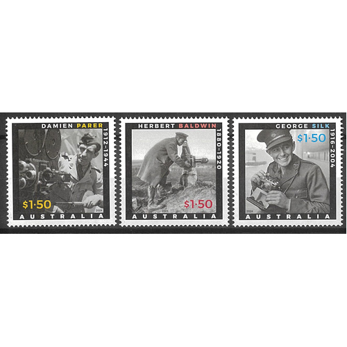 Australia 2024 Anzac Day Picturing War Set of 3 Stamps MUH