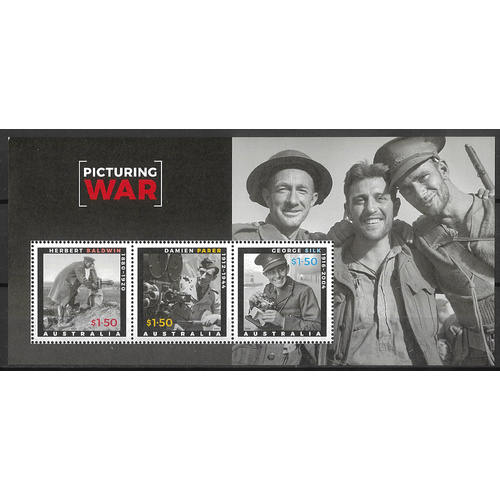 Australia 2024 Anzac Day Picturing War Mini Sheet MUH