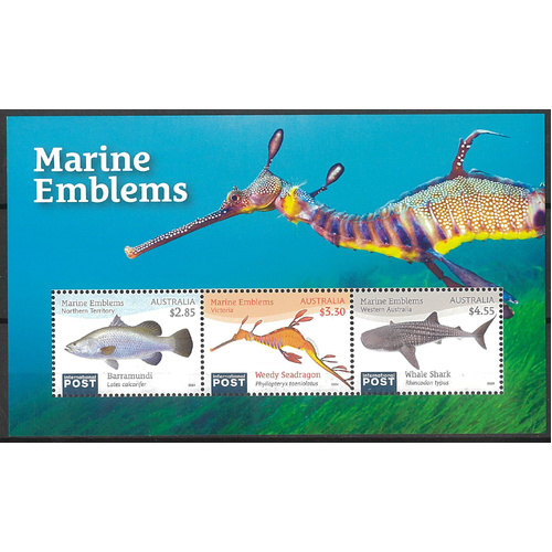 Australia 2024 Marine Emblems - International Stamps Mini Sheet MUH