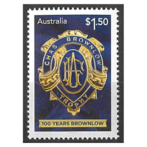 Australia 2024 100 Years of the Brownlow Single Stamp MUH