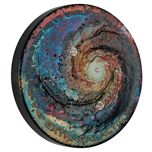 Australia 2025 Extragalactic 5oz Silver Patinaed Coloured $25 Coin