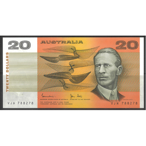Australia 1993 $20 Banknote Fraser/Evans R415 nUNC/UNC 20-36
