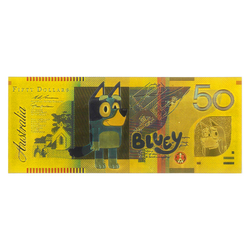 Australia $50 Bluey Fantasy Note