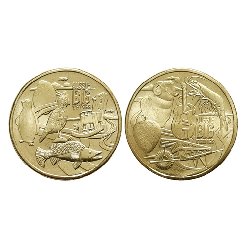 Australia 2025 Aussie Big Things 2 - Pair of $1 Till Coins