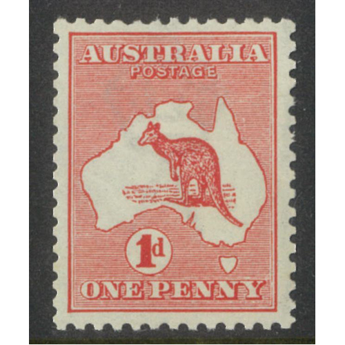 Australia Kangaroo Stamp 1st WMK ½d Green SG1 MUH #AUBK