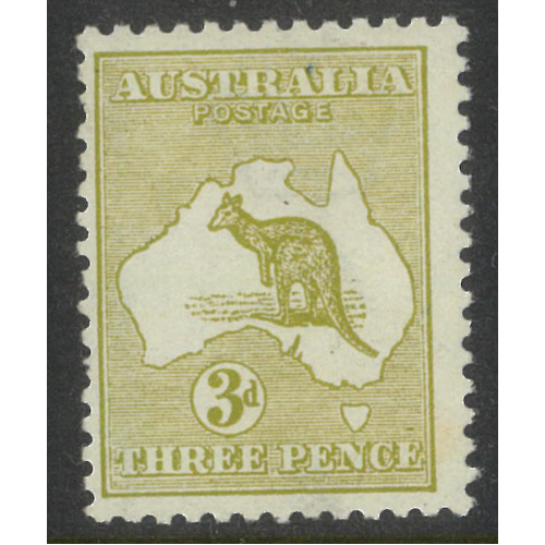 Australia Kangaroo Stamp 1st WMK 2½d Deep Blue SG4 MUH #AUBK