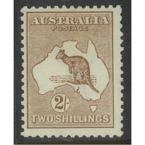 Australia Kangaroo Stamp 1st WMK 9d Violet SG10 MUH #AUBK
