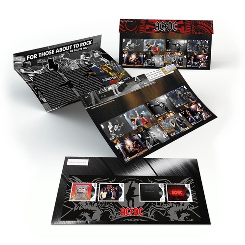 UK 2025 AC/DC - Music Giants Part 11 Presentation Pack
