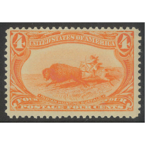 USA 1898 Trans-Mississippi 4c Stamp Scott 287 Mint Unhinged #BK99