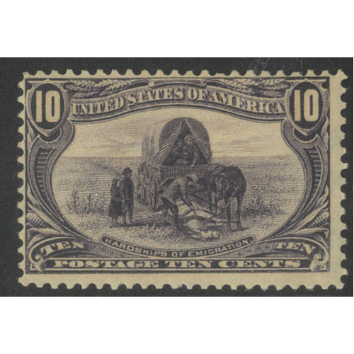 USA 1898 Trans-Mississippi 10c Stamp Scott 290 Mint Lightly Hinged #BK99