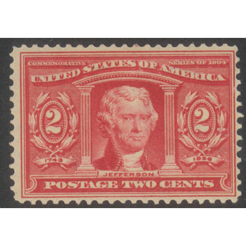 USA 1904 Louisiana Purchase 2c Stamp Scott 324 Mint Lightly Hinged #BK99