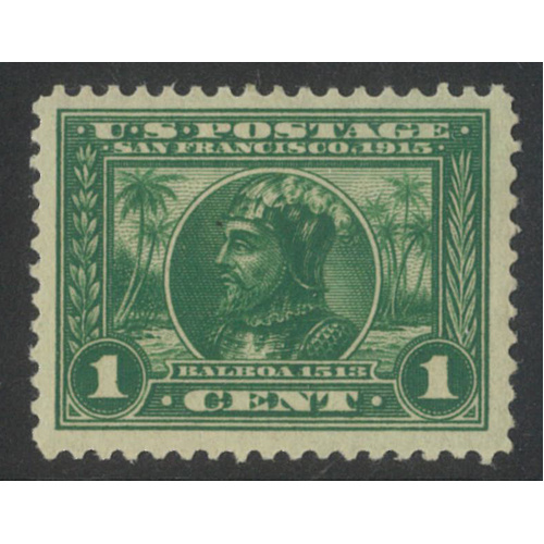 USA 1913 Panama-Pacific 1c Stamp Perf 12 Scott 397 Mint Unhinged #BK99
